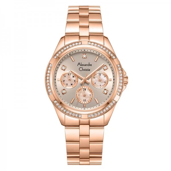 Alexandre Christie AC 2947 Rosegold Light Brown BFBRGLO2